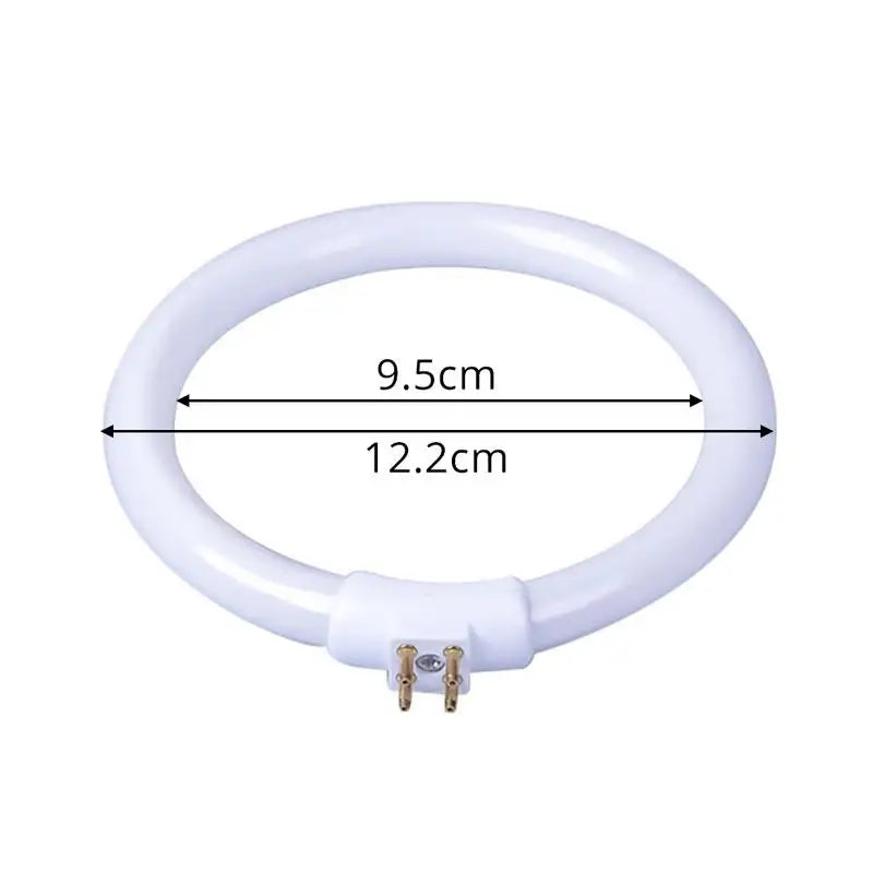 11W T4 Round Lamp Tube Light Tube With 4 Pins Circle Light Bulb White Circline Fluorescent Led Light Replacement