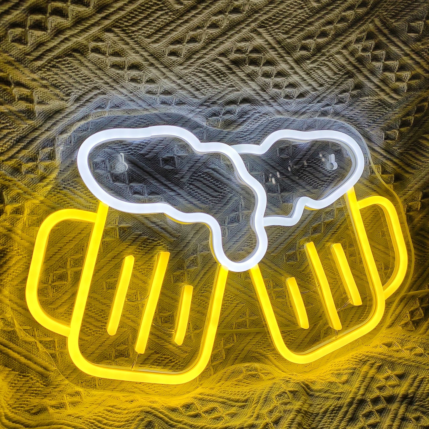 Beer Cheers Neon Sign Led Sign for Wall Decor Beer Man Cave Bar Home Pub Party Club Restaurant Shop Sign Bar Lights Wall Decor