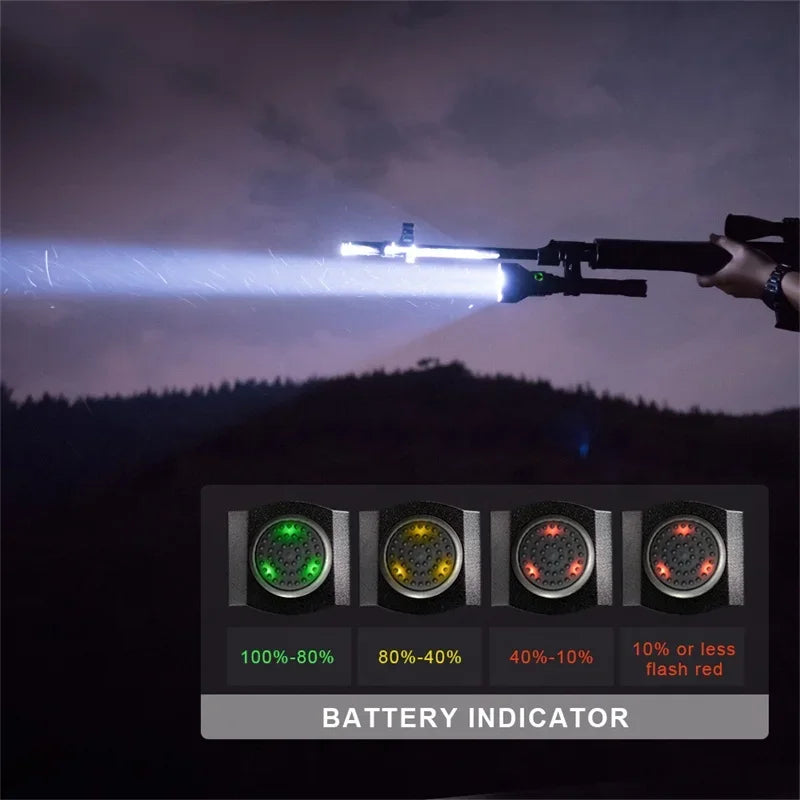 Trustfire T70 Hunting Flashlight 18650 2300lm LED Torch Ultra Powerful Rechargeable Light Tactical Camping Lamp
