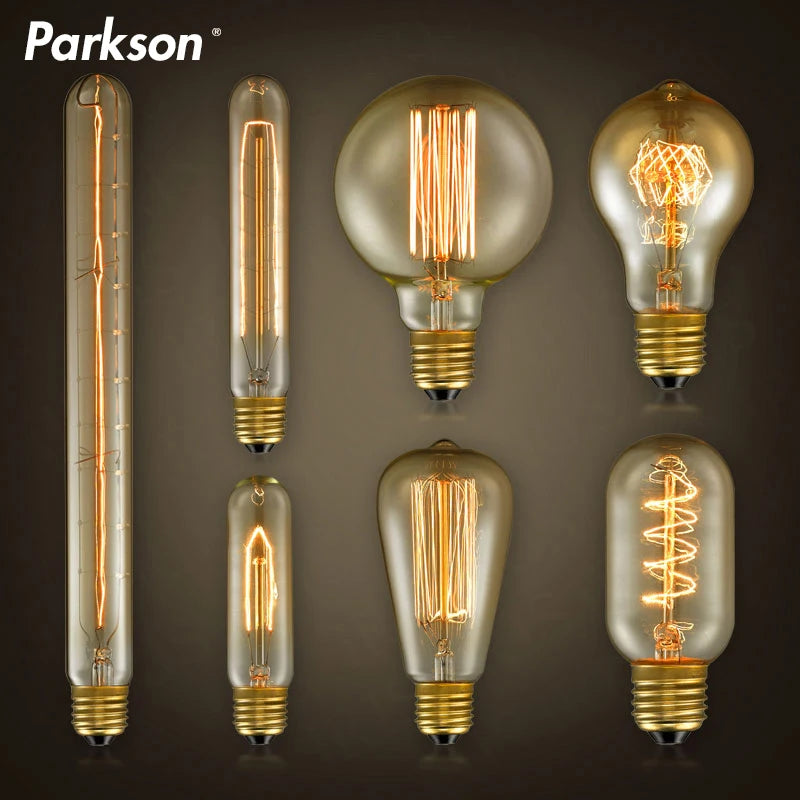 Retro Edison Bulb E27 220V 40W Ampoule Dimmable Vintage Bulb Edison Lamp Incandescent Light Bulb Home Decor Filament Light Bulb