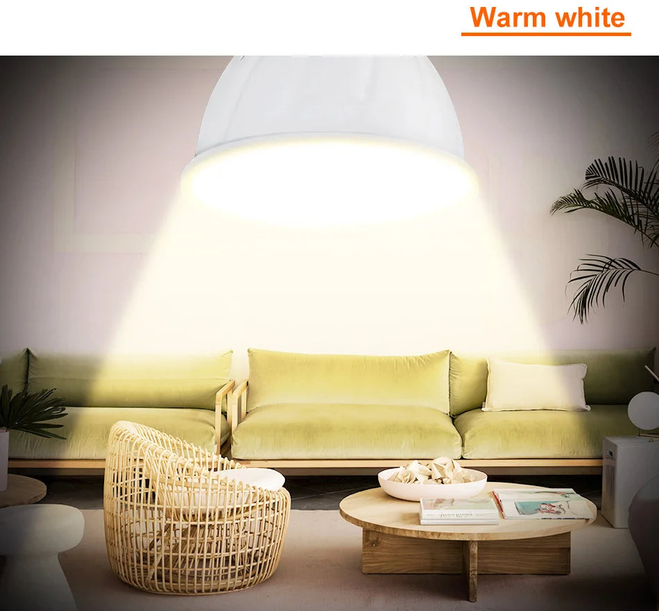 GU10 LED Light Bulb MR16 Spotlight E27 Ceiling Lamp AC220V Living Room GU5.3 Indoor E14 Home Bedroom Soft Lighting B22 Cool/Warm