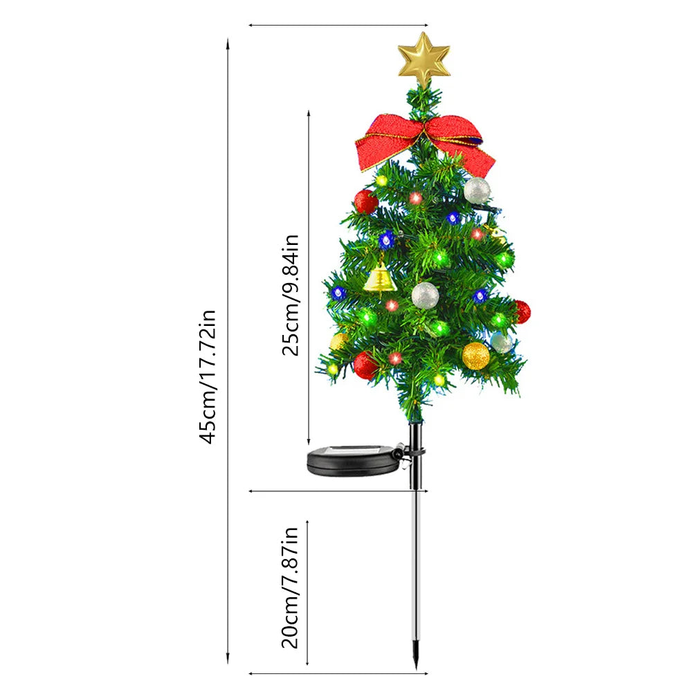 7 Heads Solar Lights Outdoor Decorative Solar Garden Lights Rose Flower Lawn Lamp for Yard Patio Garden Decor Flowers