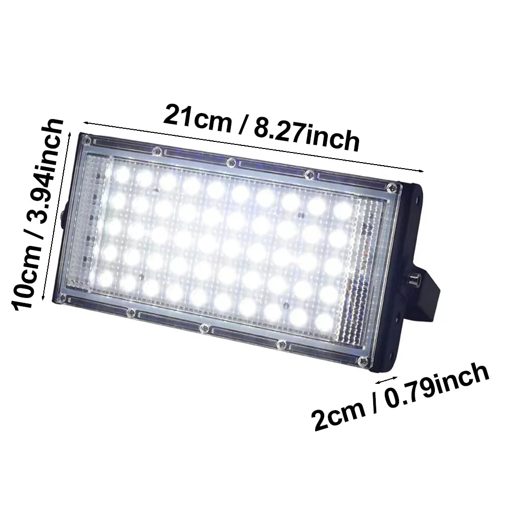 50W LED Flood Light Outdoor Lighting 220V 240V Floodlight Waterproof IP65 Reflector Projecteur LED Exterieur Focus Spotlight
