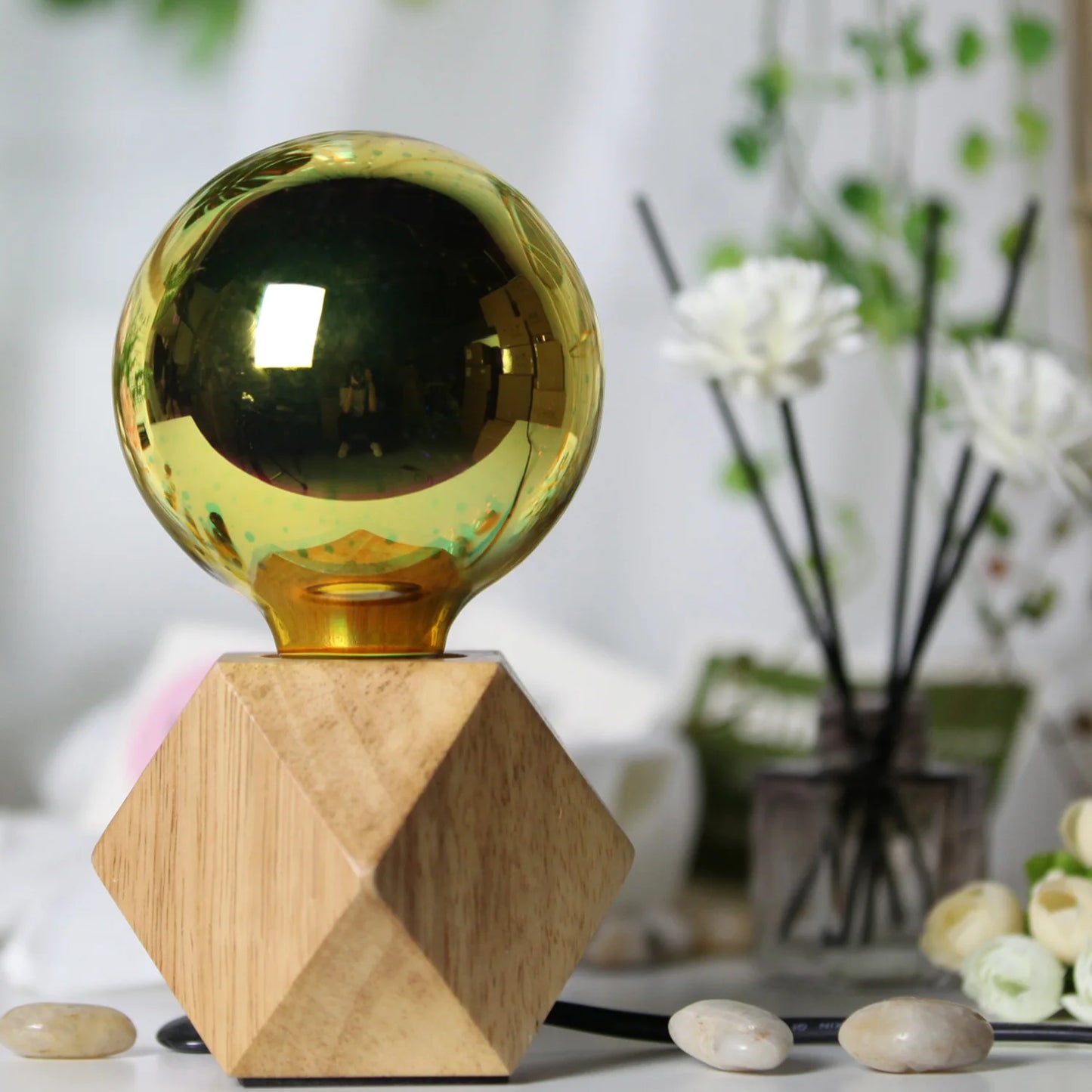 TIANFAN Vintage Led Bulb G95/G30 Edison Bulb 4W 3D Effective AC85-265V E27 Firework Decorative Light Bulb Yellow Warm