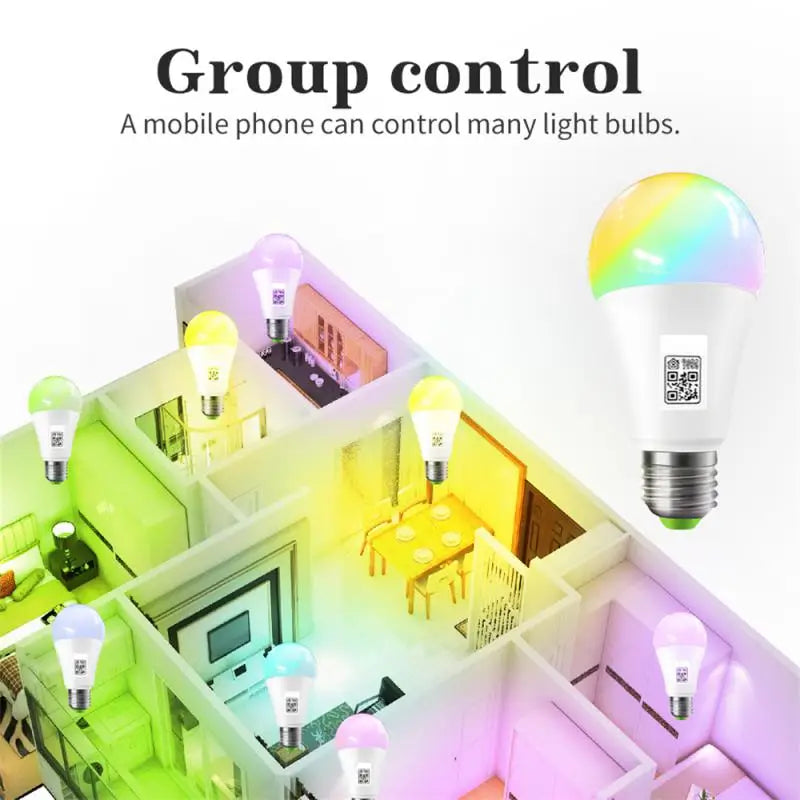 Rgb Cw 15w Smart Home Integration High-quality Energy-efficient Highly Sought-after Smart Led Bulb With Siri Voice Control