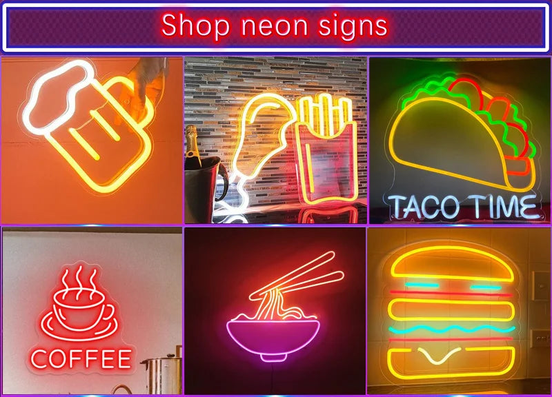 Custom Number 0 1 2 3 4 5 6 7 8 9 Neon Sign Light for Wedding Birthday Commemoration Day Lights Party Wall Decor Lights