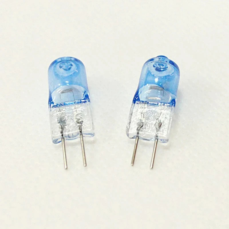 10PCS Mini DC 12V 20W Mini G4 Halogen Light Bulb Super Bright Warm White Tungsten JC Type for Crystal Chandelier Capsule Lamp