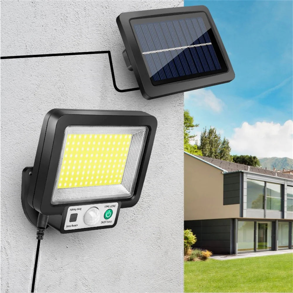 Usb Solar Street Lights Outdoor Solar Lamp Waterproof Motion Sensor Security Lighting For Garden Patio Path Yard