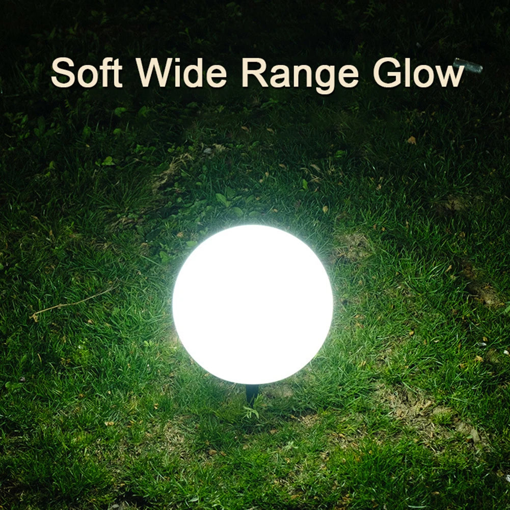 Solar LED Ball Lights Color Changing Outdoor IP65 Waterproof Garden Solar Globe Lamp For Lawn Patio Pathway Yard Decoration