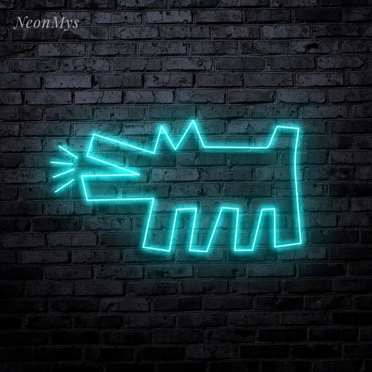 Barking Dog Neon Sign Pet Shop Decor Led Light Birthday Gift for Pet Lover Neon Kids Bedroom wall Art Decor Acrylic Neon Signs