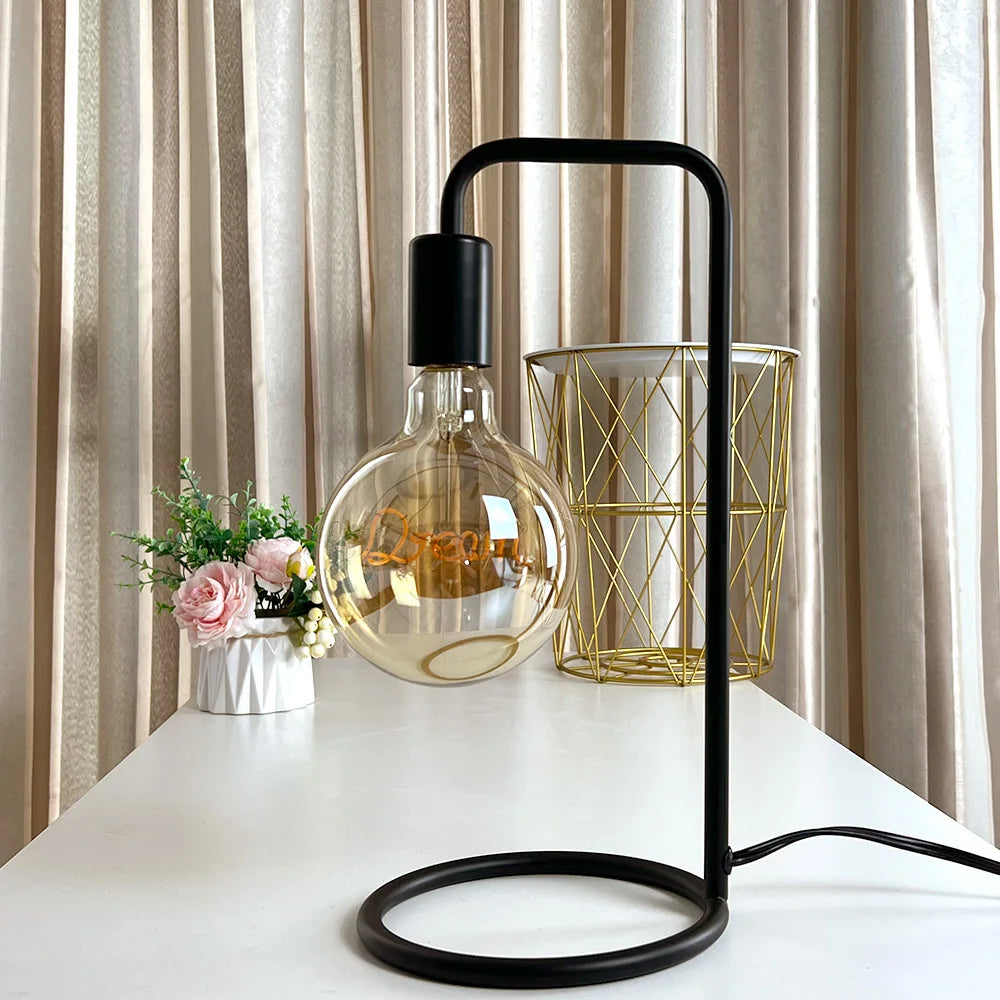 TIANFAN Vintage Led Bulb G125 Big Globe Alphabet Love Home Drem Hello 110V 220V E26 E27 Decorative Edison Bulb Pendant Bulb