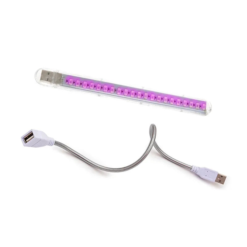 5V LED Grow Light USB Full Spectrum Red & Blue Phyto Grow Lamp 21 leds Indoor Phytolamp For Plants Flowers Seedling Greenhouse