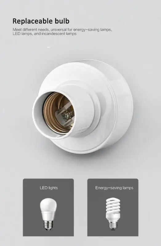 WiFi Smart Light Bulb Adapter Lamp Holder Base AC Smart Life/Tuya Wireless Voice Control With Alexa Google Home E27 E26 65-265V