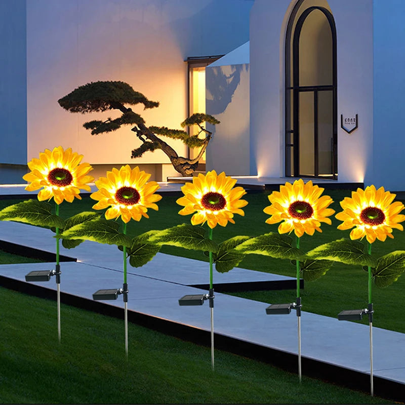 Solar LED Firework Fairy Lights Outdoor Garden Decoration Lawn Pathway Lights For Patio Yard Party Christmas Wedding Decor