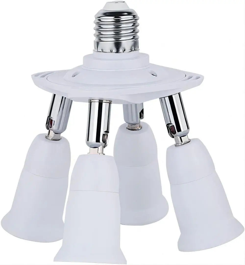 E27 TO E14 LED Bulb Lamp Holder 2 in 1/3 in 1/4 in 1/5 in 1 E27 Base Socket Splitter LED Lamp Socket Light Bulb Adapter Holder