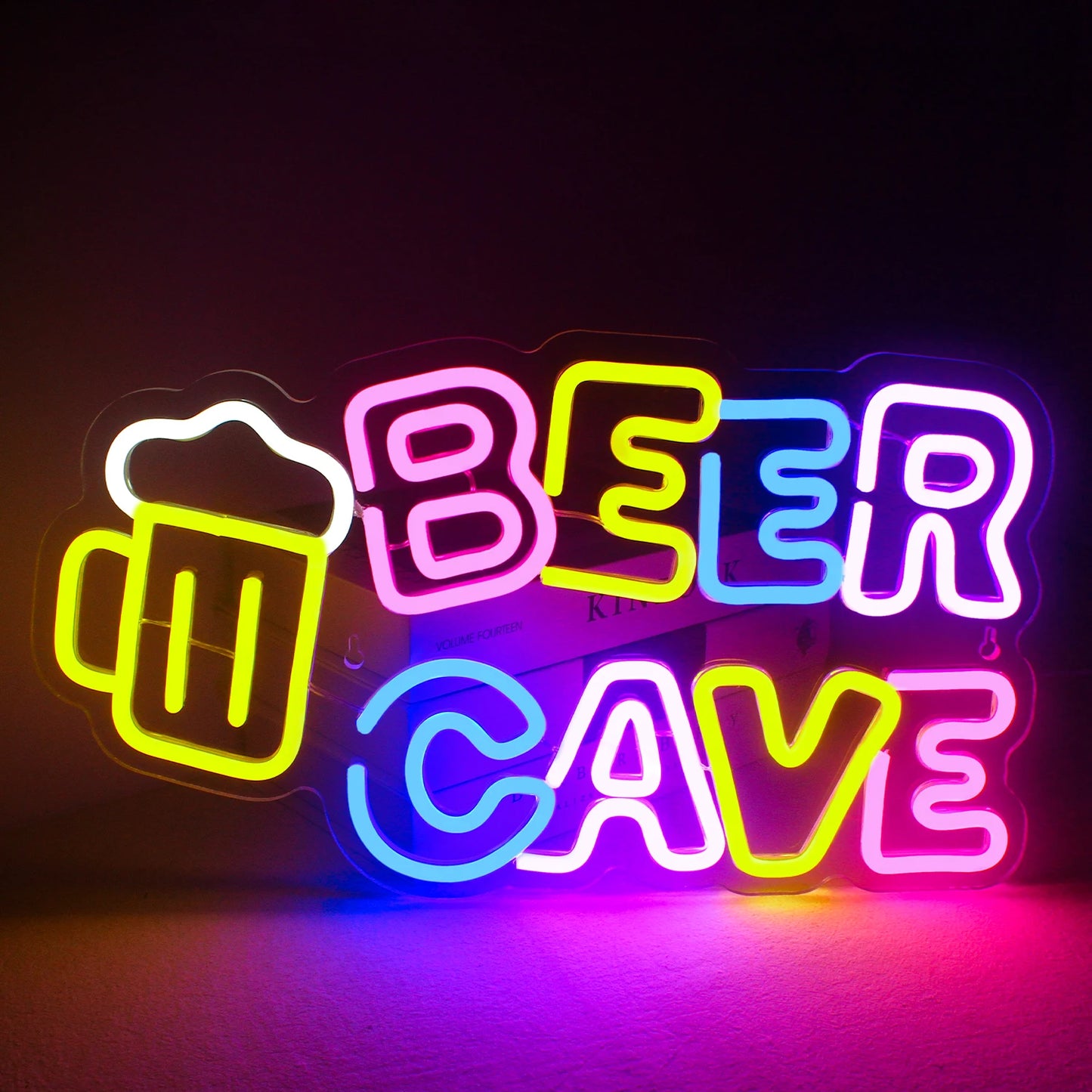 Beer Cheers Neon Sign Led Sign for Wall Decor Beer Man Cave Bar Home Pub Party Club Restaurant Shop Sign Bar Lights Wall Decor