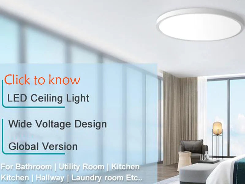 LED Kitchen Cabinet Lamps 220V 110V Led Lights Strip Lighting Fixture 10W 20W 30/50CM For Bedroom Closet Kitchen Lamp Tube Bar