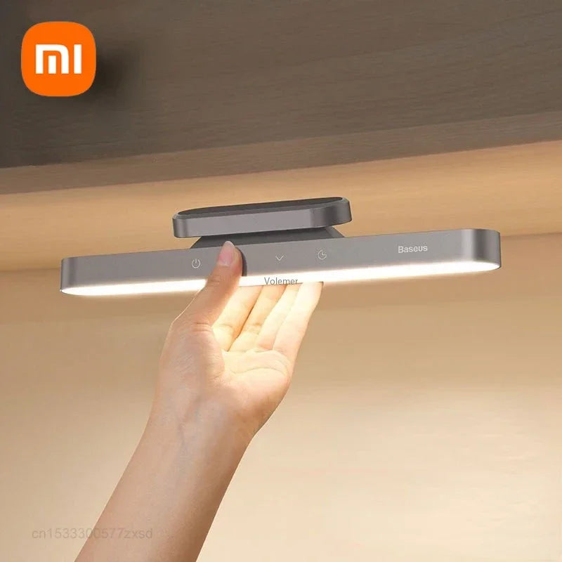 Xiaomi Baseus Magnetic Table Lamp Delay Off Dormitory Cabinet Light LED Desk Lamp for Study USB Rechargeable Home Night Light