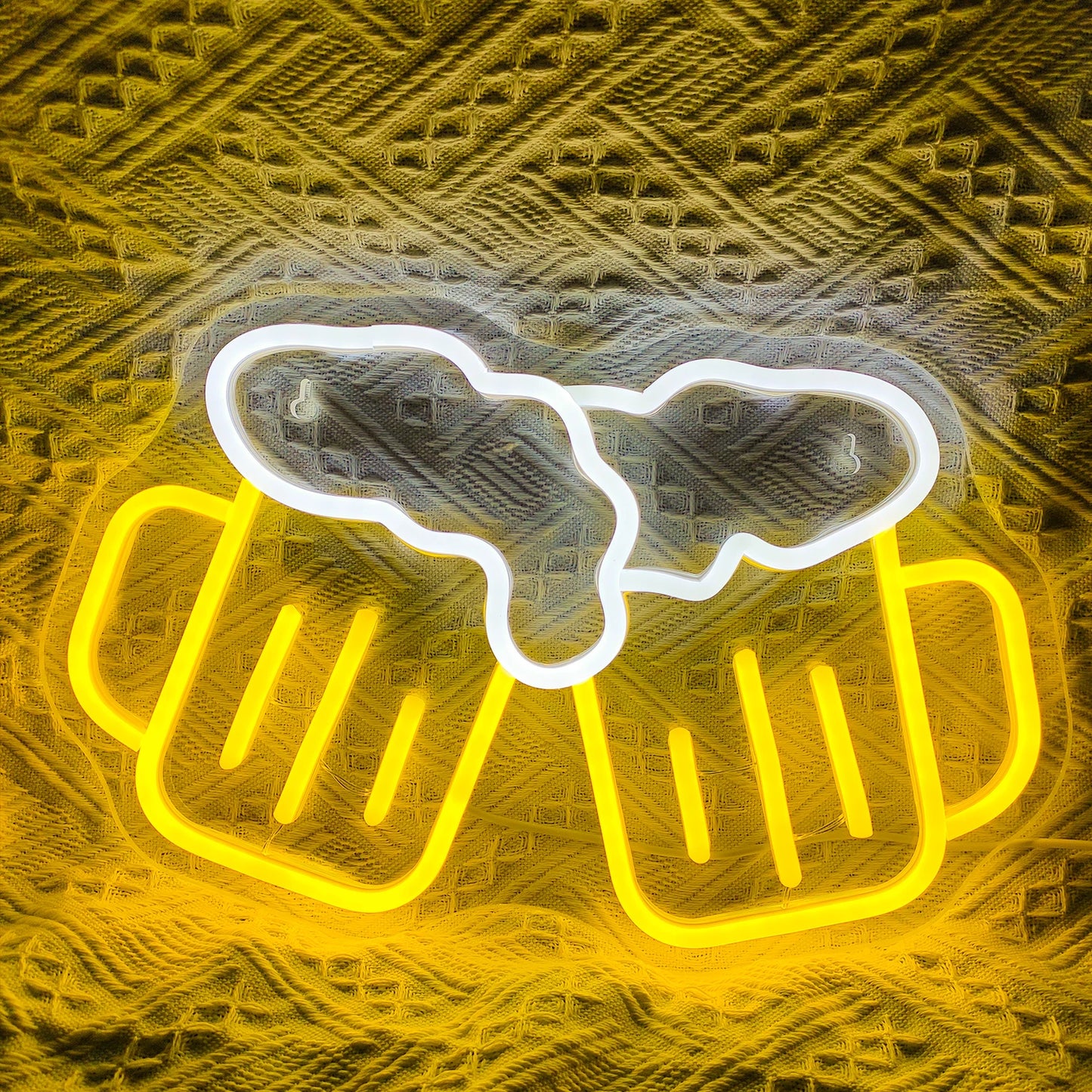 Beer Cheers Neon Sign Led Sign for Wall Decor Beer Man Cave Bar Home Pub Party Club Restaurant Shop Sign Bar Lights Wall Decor