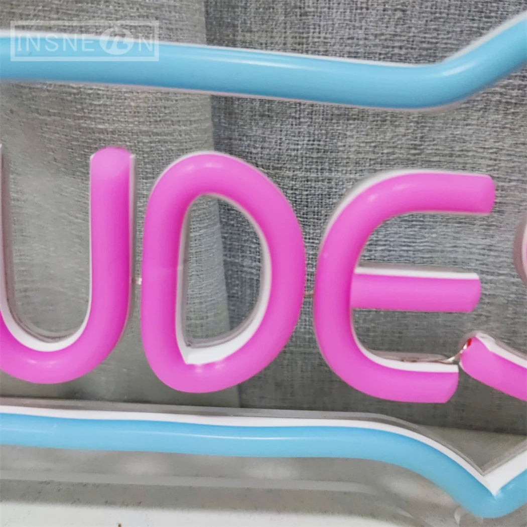 Live Nudes Neon Sign USB Powered Wall Room Decoration LED Light for Men's Beer Bar Easy to Install Wall Art Decor Bedroom Decor