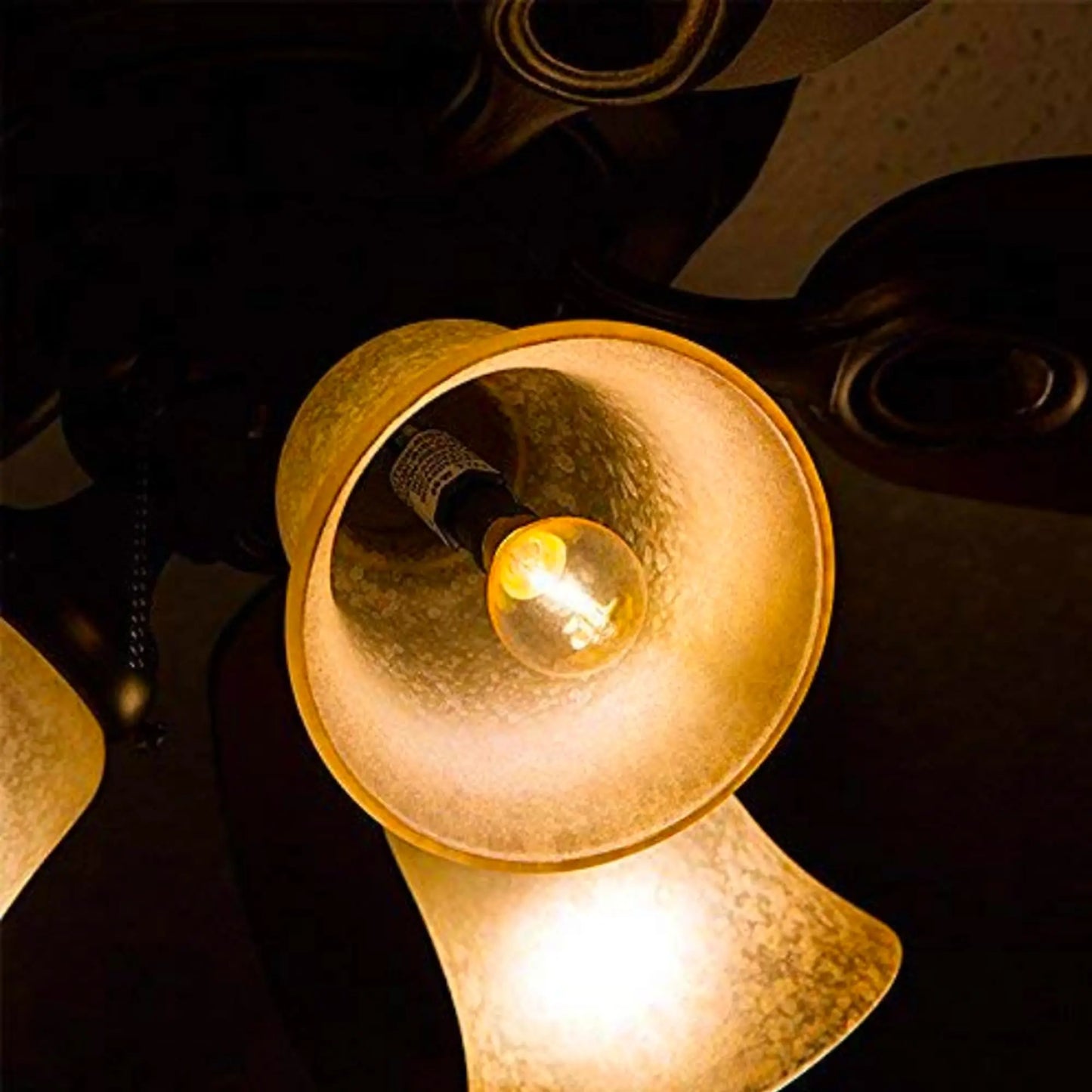 6PCS Vintage Globe Led Replacement Bulbs G40 1.5W Equal to 15Watt Incandescent Lamp E14 2200K Dimmable Edison Led Filament Bulbs