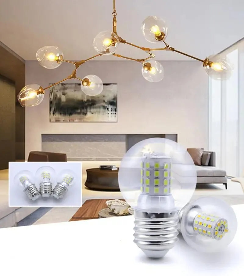 G45 LED Globe Bulb Lamps AC 220V E27 Led Magic Bean Bulb 5W 7W 9W Lamp Spotlight Light Clear Glass Bulb Table Lamp Bulbs