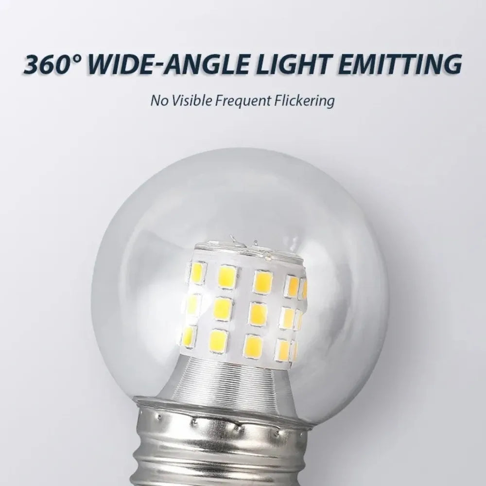 G45 LED Globe Bulb Lamps AC 220V E27 Led Magic Bean Bulb 5W 7W 9W Lamp Spotlight Light Clear Glass Bulb Table Lamp Bulbs