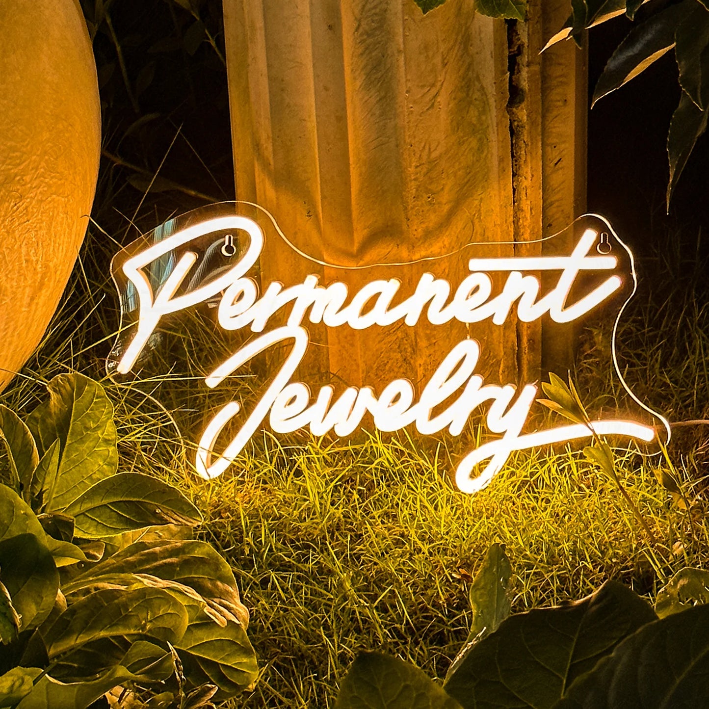 Permanent jewelry Neon Sign For Ladies Girls Women Bedroom Powder Room Wall Desktop Light Birthday Gift Personalized Neon Sign