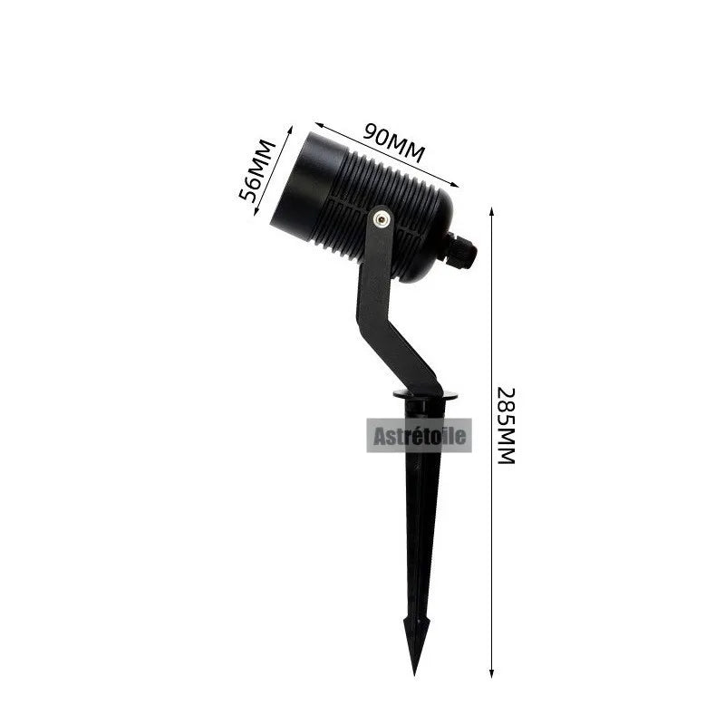 GU10 Garden Lawn Lamp Landscape Spike Light Housing Waterproof Pathway Spot Light Bulb Fitting