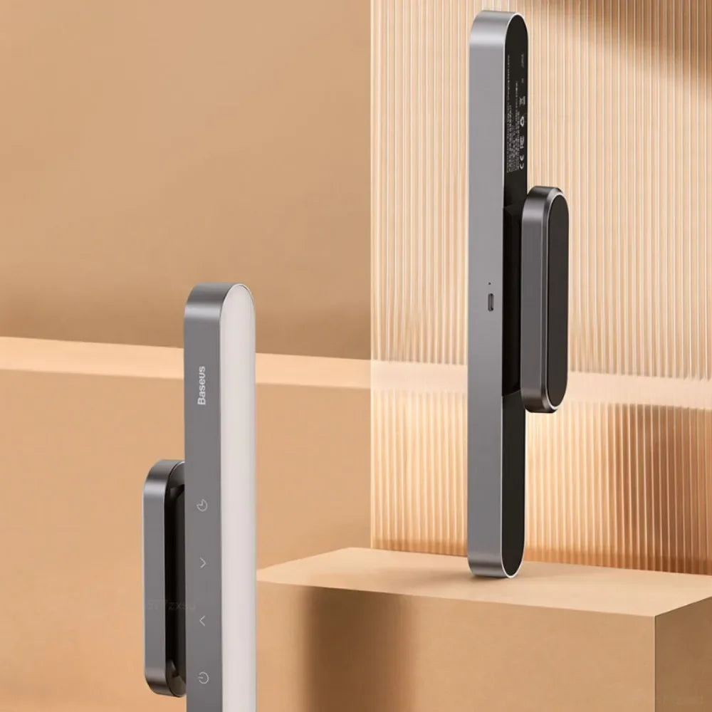Xiaomi Baseus Magnetic Table Lamp Delay Off Dormitory Cabinet Light LED Desk Lamp for Study USB Rechargeable Home Night Light