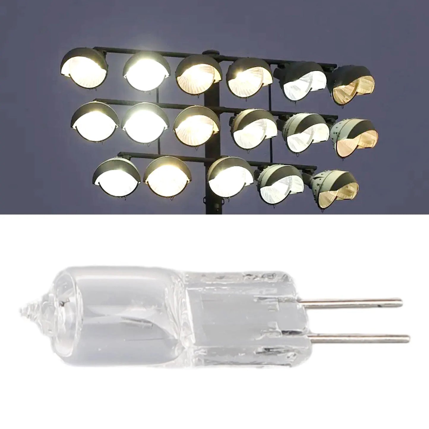G4 Halogen Capsule Lamps Light Bulbs 5W 10W 20W 35W 50W 12V 2Pin Bulb For Fragrance Light Ceiling Lamp