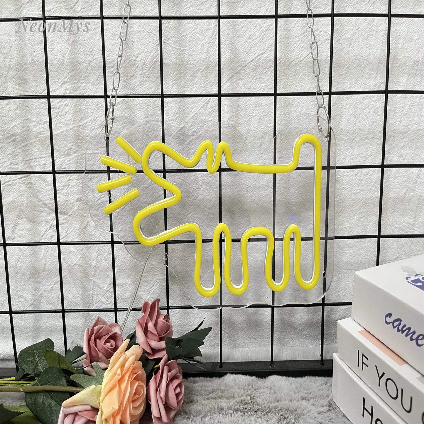 Barking Dog Neon Sign Pet Shop Decor Led Light Birthday Gift for Pet Lover Neon Kids Bedroom wall Art Decor Acrylic Neon Signs