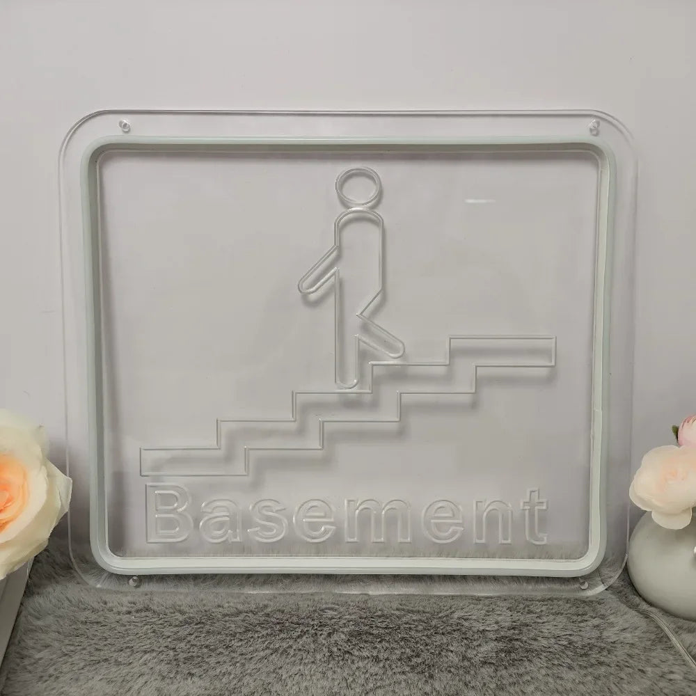 3D Carve Neon Sign Personalised LED Neon Light Basement Sign Wall Decoration Decors Aesthetic 12 Colors with Dimmer Switch