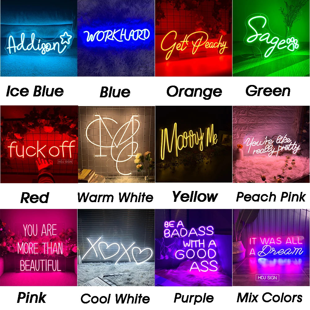 Neon Led Sign Moutain and Sun Neon Lights USB LED Lamp Signs Home Wall Decor Bedroom Kid Room Bar Party Birthday Decoration