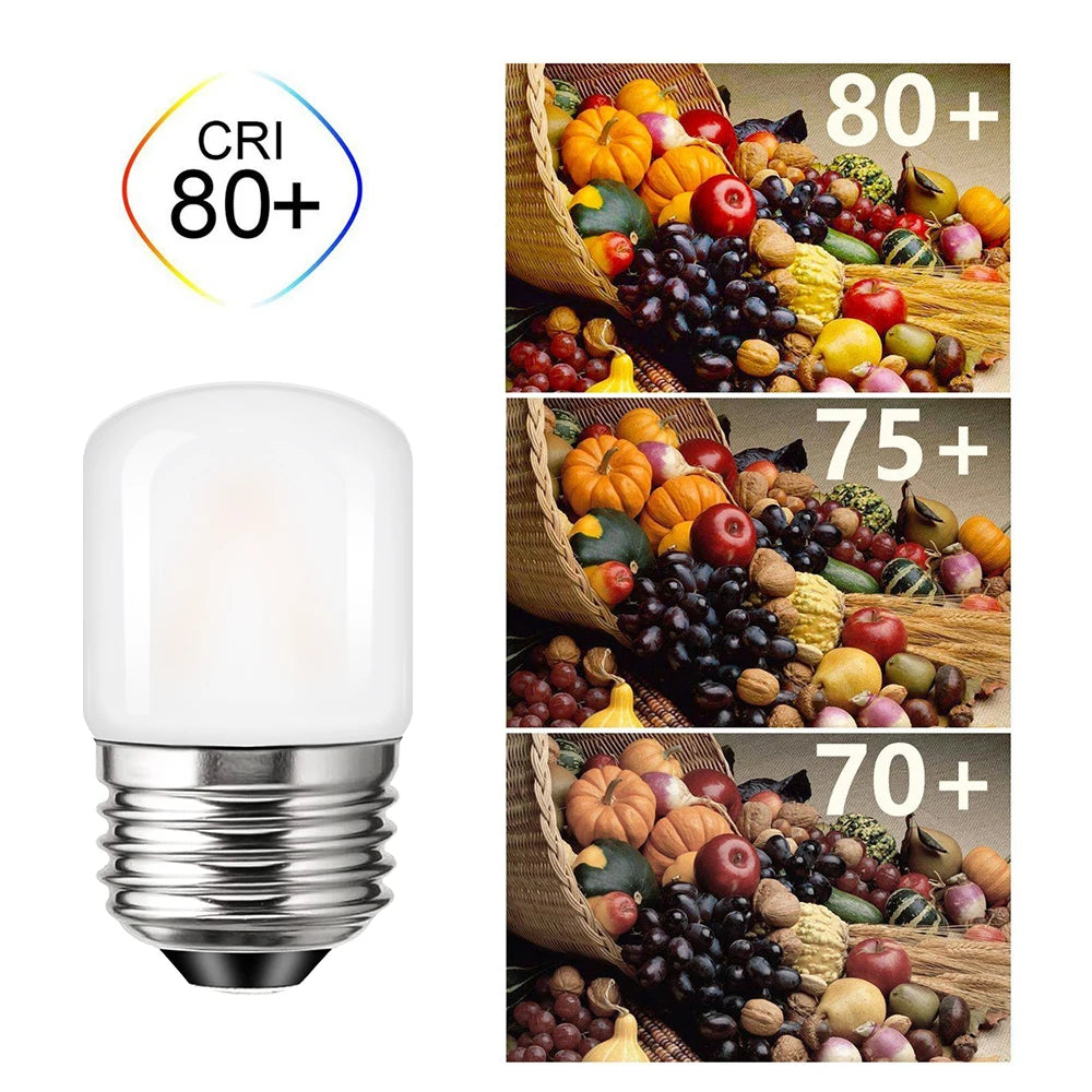 T28 Tubular Led Bulb E27 220V E26 110V 1W Frosted Dimmable Light Bulbs Living Room Pendent Decoration Night Light Replace Source