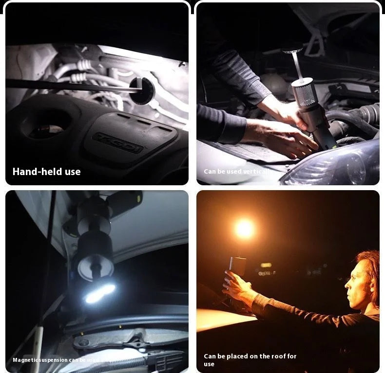 Telescopic Camping Light 10000mAh Portable Lanterns LED Adventure Hiking Fishing Tents Campsite Ambiance Lamp with Magnet Tripod
