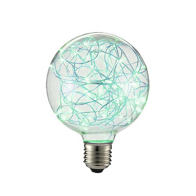 Long-lasting Warm Light High-quality Thick Glass Unique Design Energy-efficient Decorative Retro Style Led Bulb For Home Decor