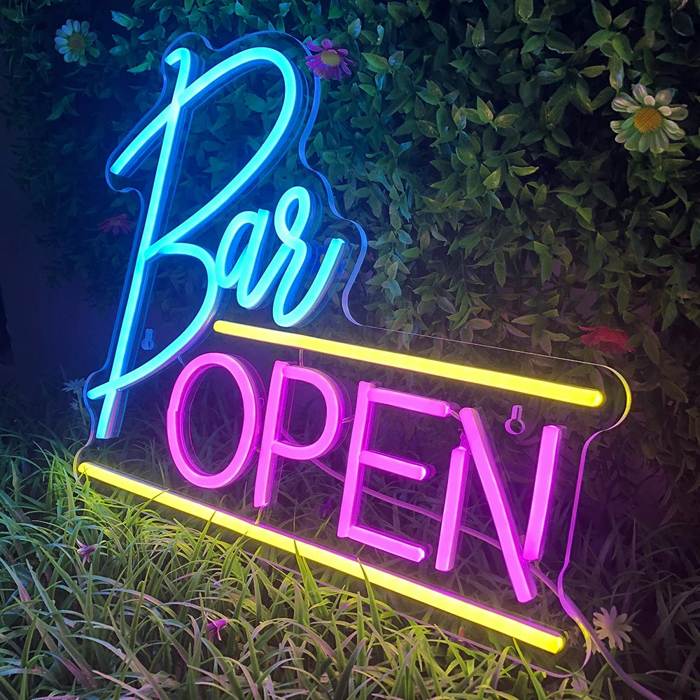 Beer Time Led Neon Sign Shop Bar Restaurant Hotel Decorative Light Neon Bedroom Wall Kitchen Personalized Decor Night Light USB
