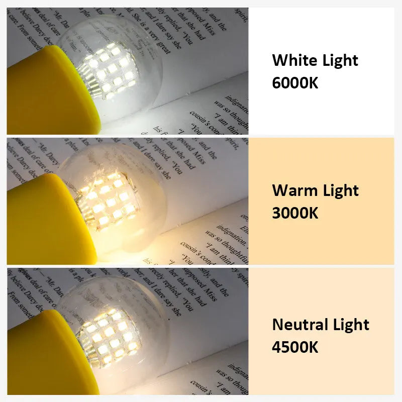 G45 LED Globe Bulb Lamps AC 220V E27 Led Magic Bean Bulb 5W 7W 9W Lamp Spotlight Light Clear Glass Bulb Table Lamp Bulbs