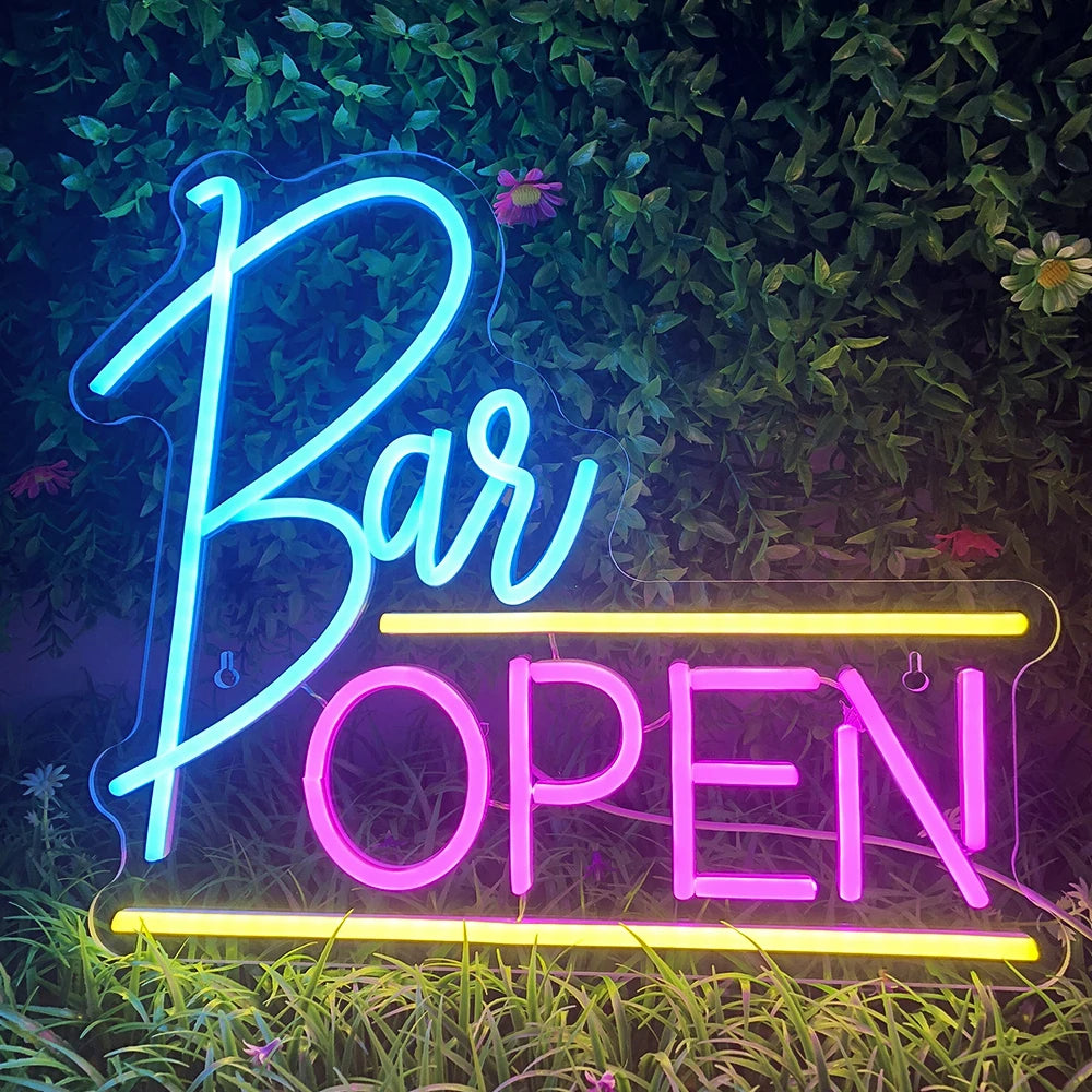 Beer Time Led Neon Sign Shop Bar Restaurant Hotel Decorative Light Neon Bedroom Wall Kitchen Personalized Decor Night Light USB