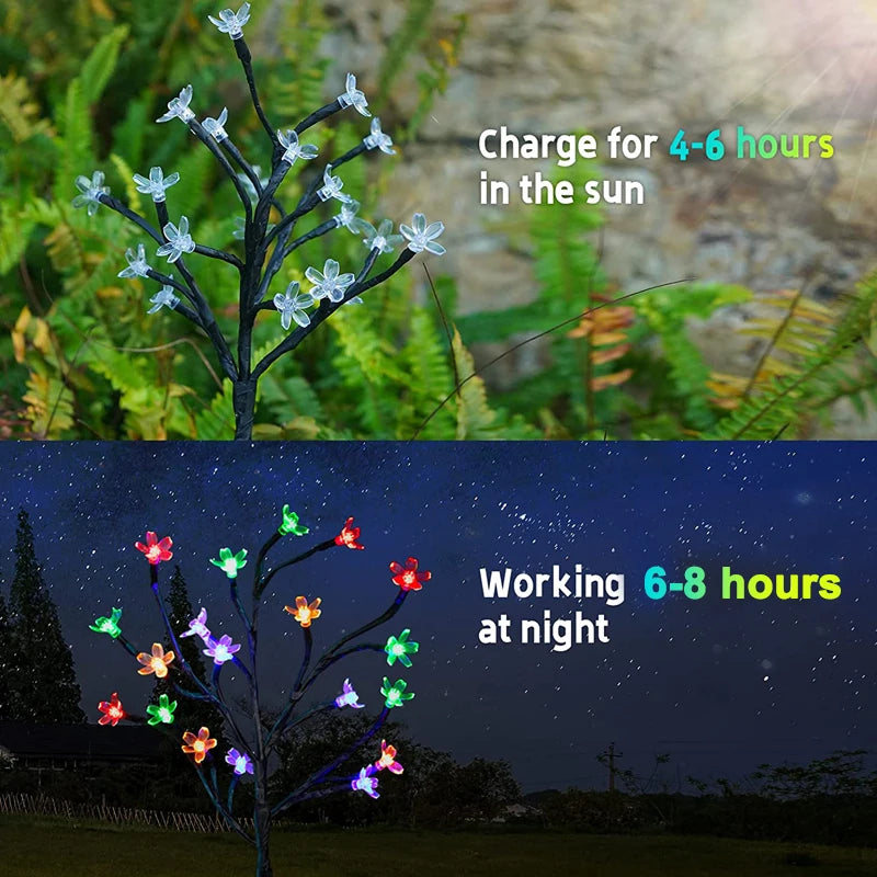 Solar LED Firework Fairy Lights Outdoor Garden Decoration Lawn Pathway Lights For Patio Yard Party Christmas Wedding Decor