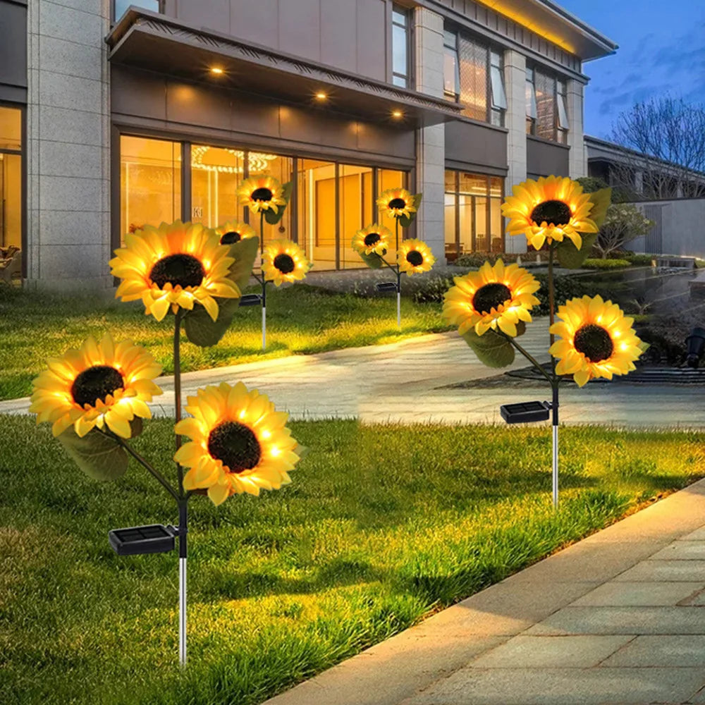 8/10LED Solar Light Outdoor Waterproof Garden Decoration Landscape Lights Firefly Garden Lamp Courtyard Garden Decor