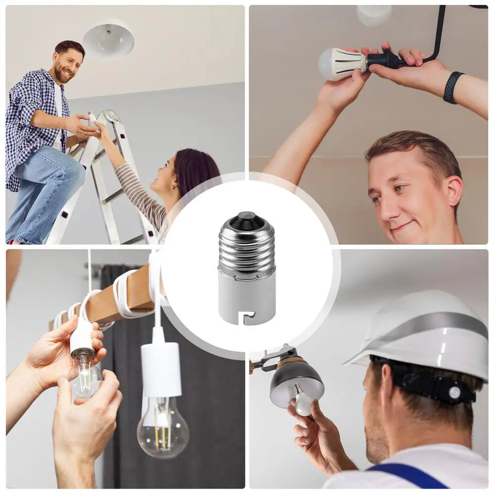 B22 To E27 lamp socket convert adapter Light Bulb Adapter Socket Converter Bulb Base Adapter for Ceiling Fans Light Holders