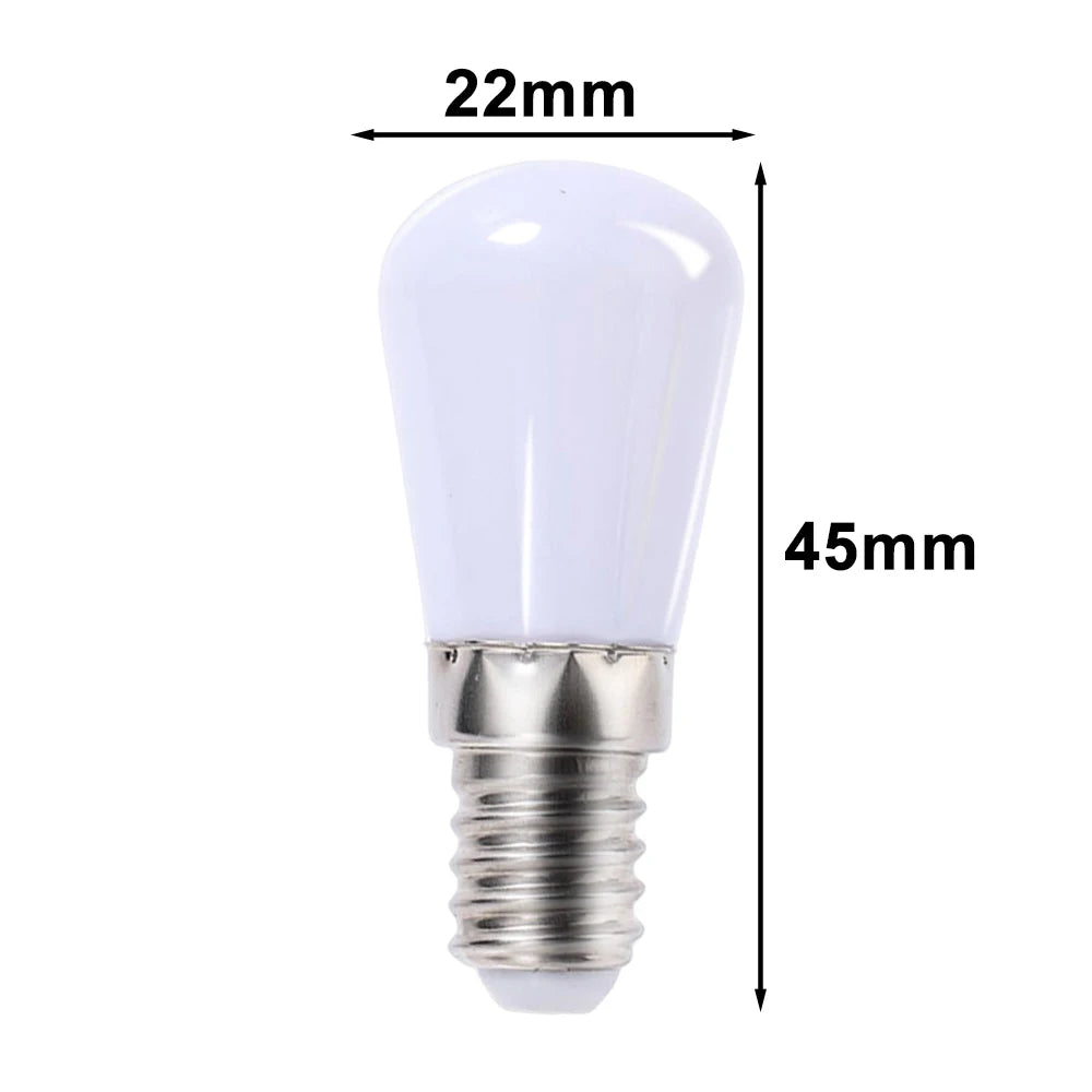 5/1Pcs LED Refrigerator Light Bulbs Mini E14/E12 Replacement Halogen Screw Bulbs For Kitchen Bedroom Sewing Machine Night Light