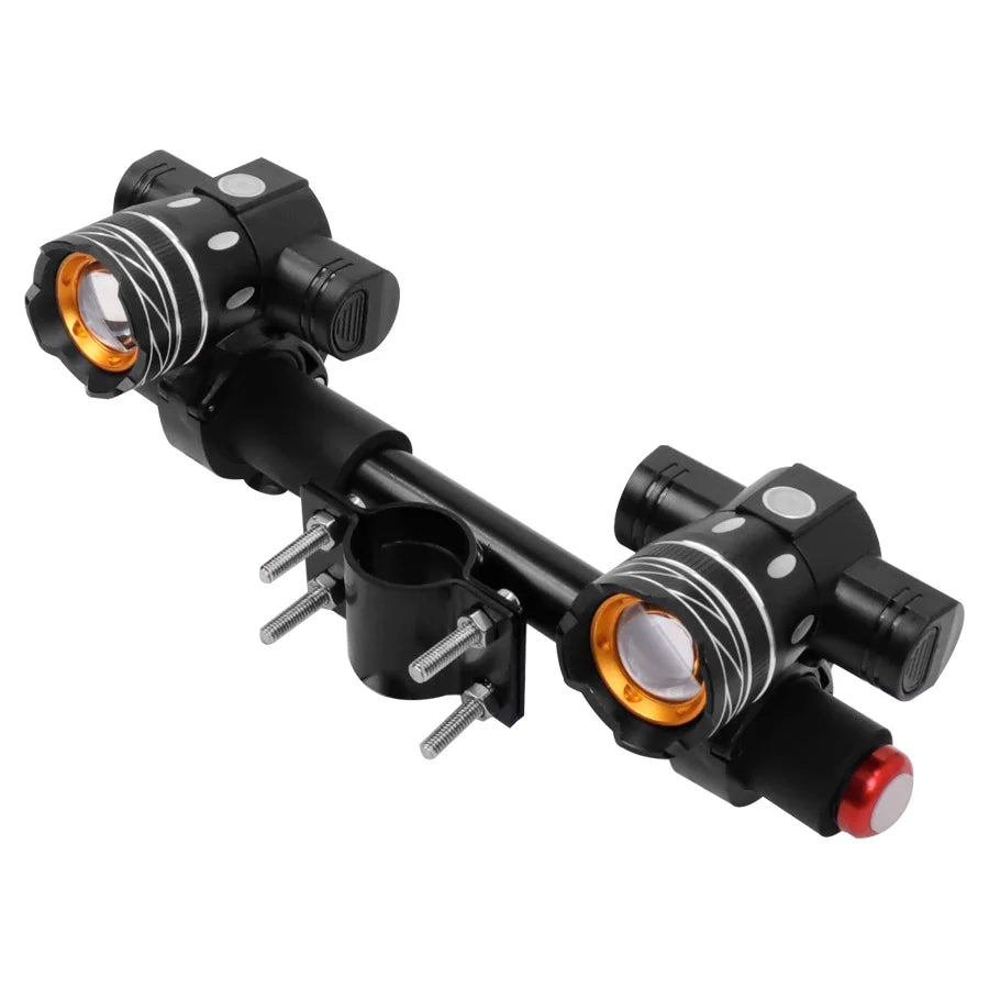 LED Lamps For Xiaomi M365 pro pro2 Headlight Zoomable for Segway Ninebot MAX G30 G30D Electric Scooter 3 Flashlight Lamp