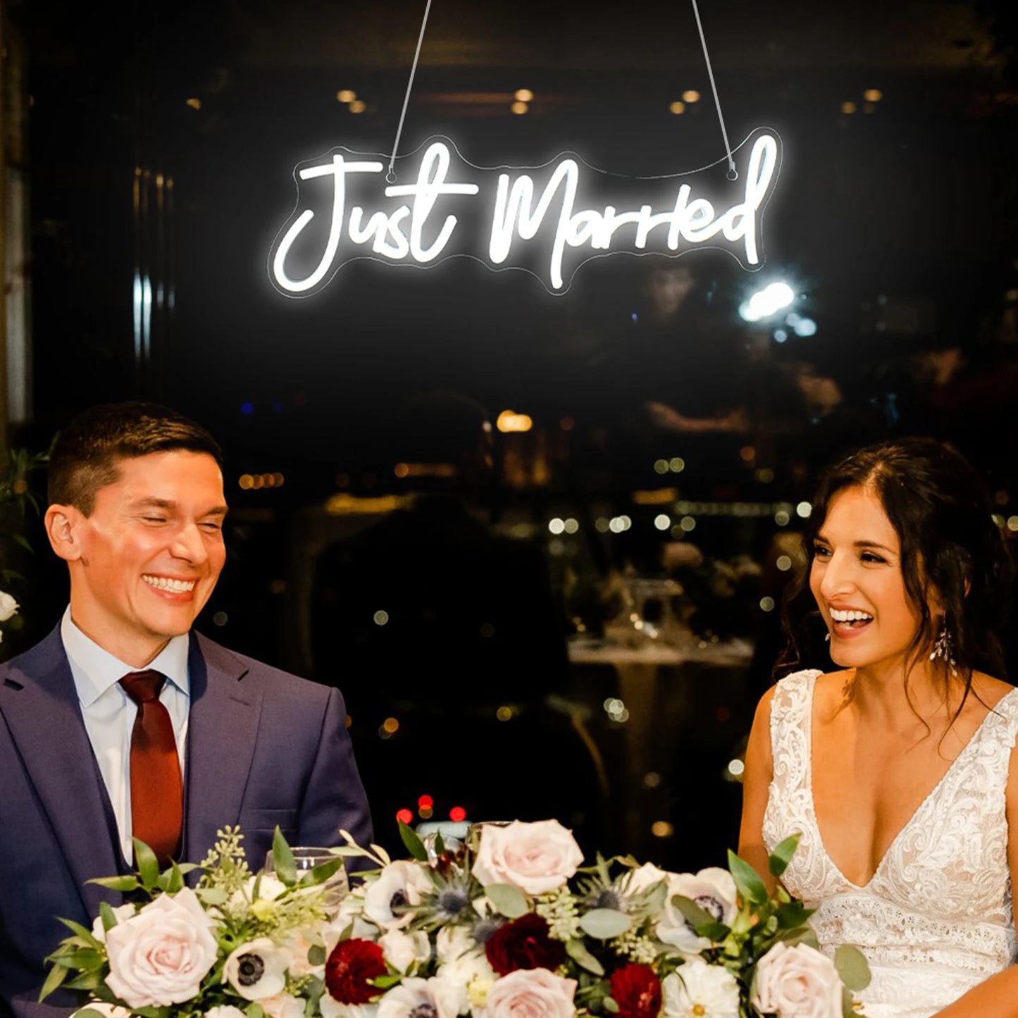 It Was Always You Neon Signs LED Wedding Boda Party Romantic Sign Lights Bedroom Room Decor Art Wall Oh Baby Decoration Lamp