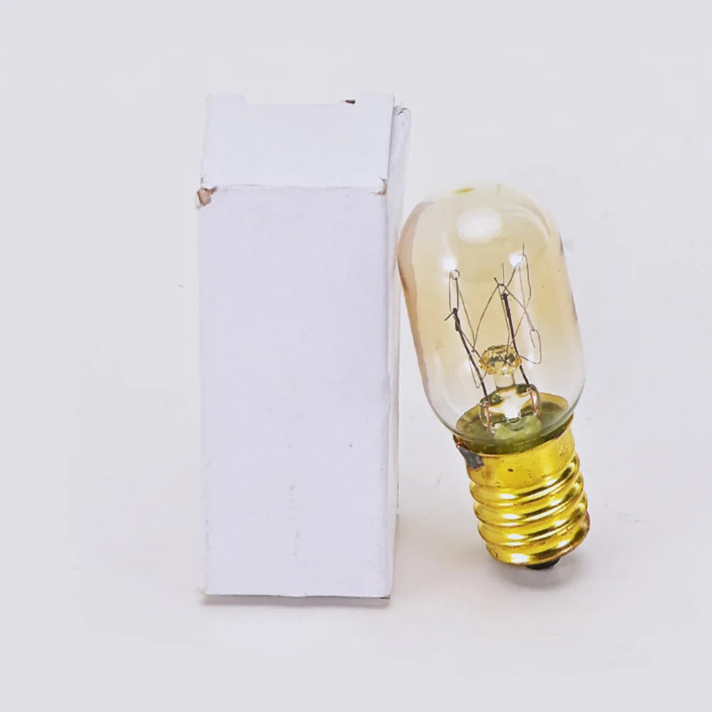 10pcs Salt Lamp Bulb 15w E14 Screw In Pygmy Bulbs Fridge Appliance Oven Replacement Glass Bulbs For Refrigerator