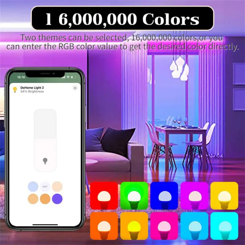 Rgb Cw 15w Smart Home Integration High-quality Energy-efficient Highly Sought-after Smart Led Bulb With Siri Voice Control