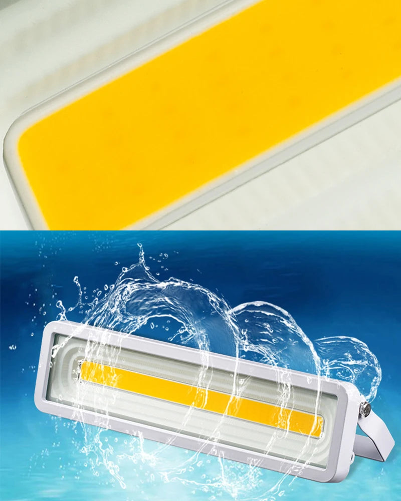 Outdoor LED Flood Light 220V 50W Waterproof Projector Reflector Spotlight Exterior Construction Housing Garage Gate Lamp