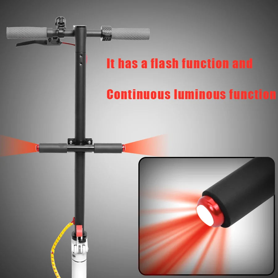 LED Lamps For Xiaomi M365 pro pro2 Headlight Zoomable for Segway Ninebot MAX G30 G30D Electric Scooter 3 Flashlight Lamp